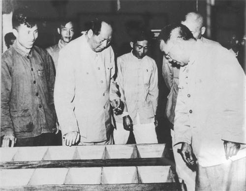 毛主席视察舒茶时观看茶样12.jpg 毛主席视察舒茶时观看茶样12.jpg